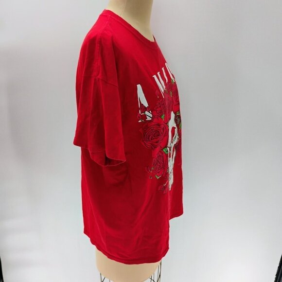 Amiri Grateful Dead Skull Tee T-shirt Black Red Medium - Picture 8 of 12